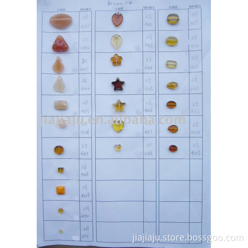 Brown-4 glass craft